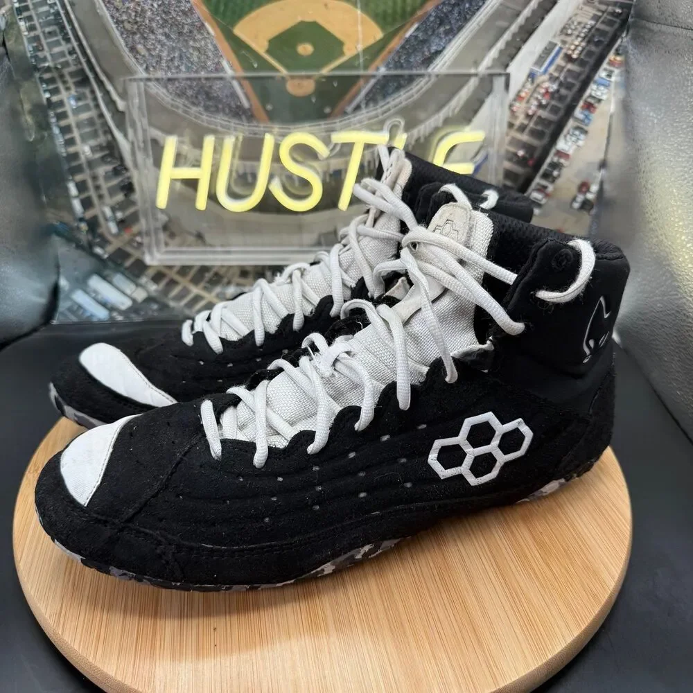 Rudis SF Tbilisi 2.0 Wrestling Shoes Mens Size 11.5 Black/White